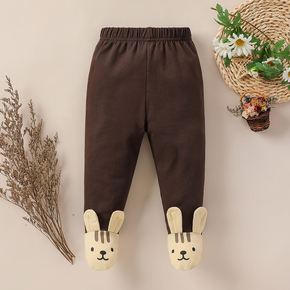 Pantaloni maro pentru bebelusi