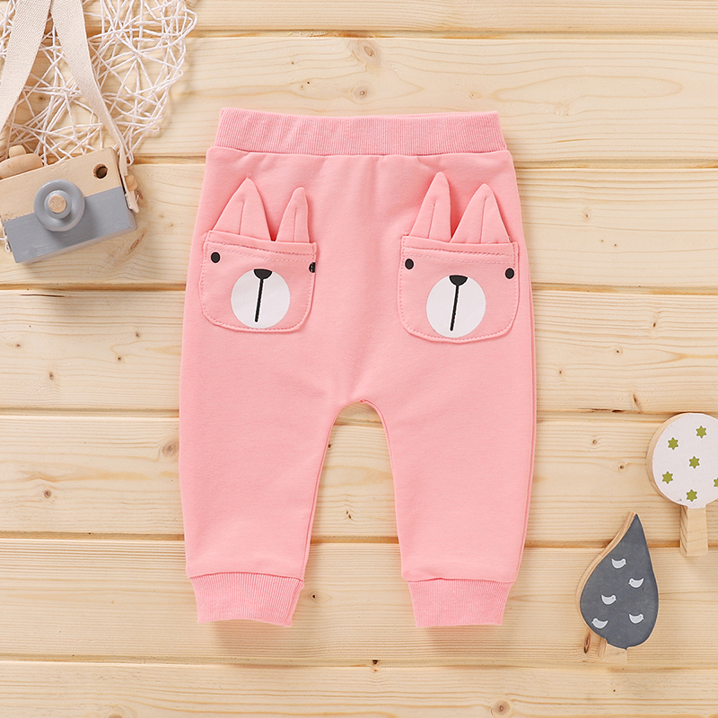 Pantaloni roz pentru fetite